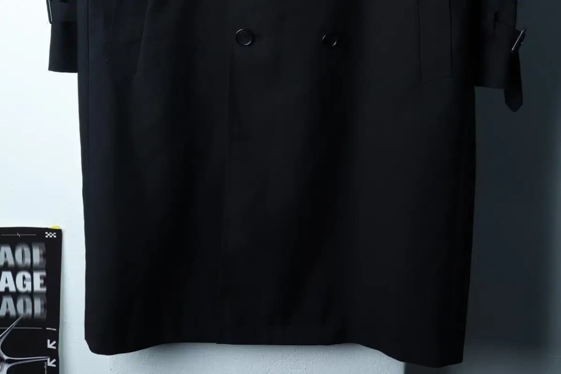 (L-XL) 엠엠지엘 코트자켓 더블 블랙 폴리-16B7D 상품이미지4