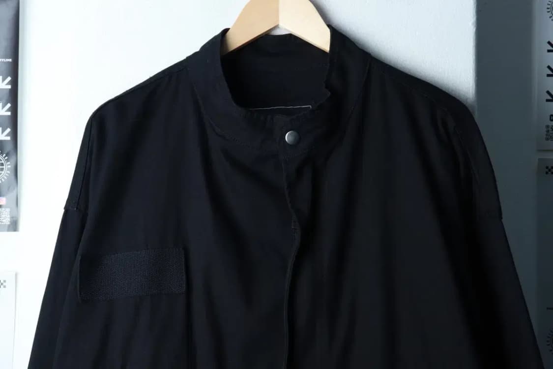 (L-XL) 언아웃핏 집업 바람막이 점퍼자켓 피쉬테일 블랙-16B7E 상품이미지3