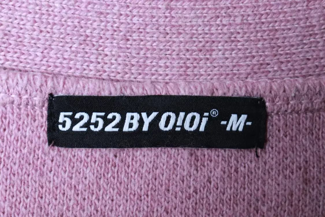 (M-L) 오아이오아이 니트 가디건 루즈핏 핑크 딸기우유-16B82 상품이미지6