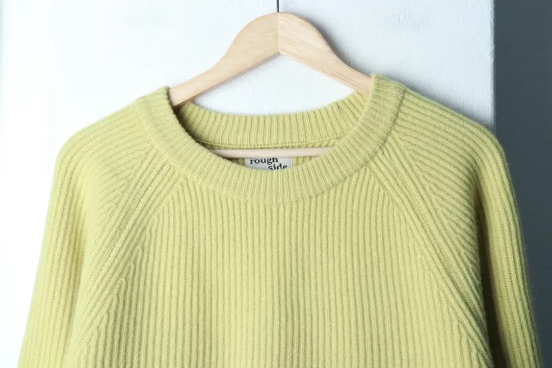 (F) 러프 사이드 니트 루즈핏 나그랑 헤비울 케이블-16B84 상품이미지3