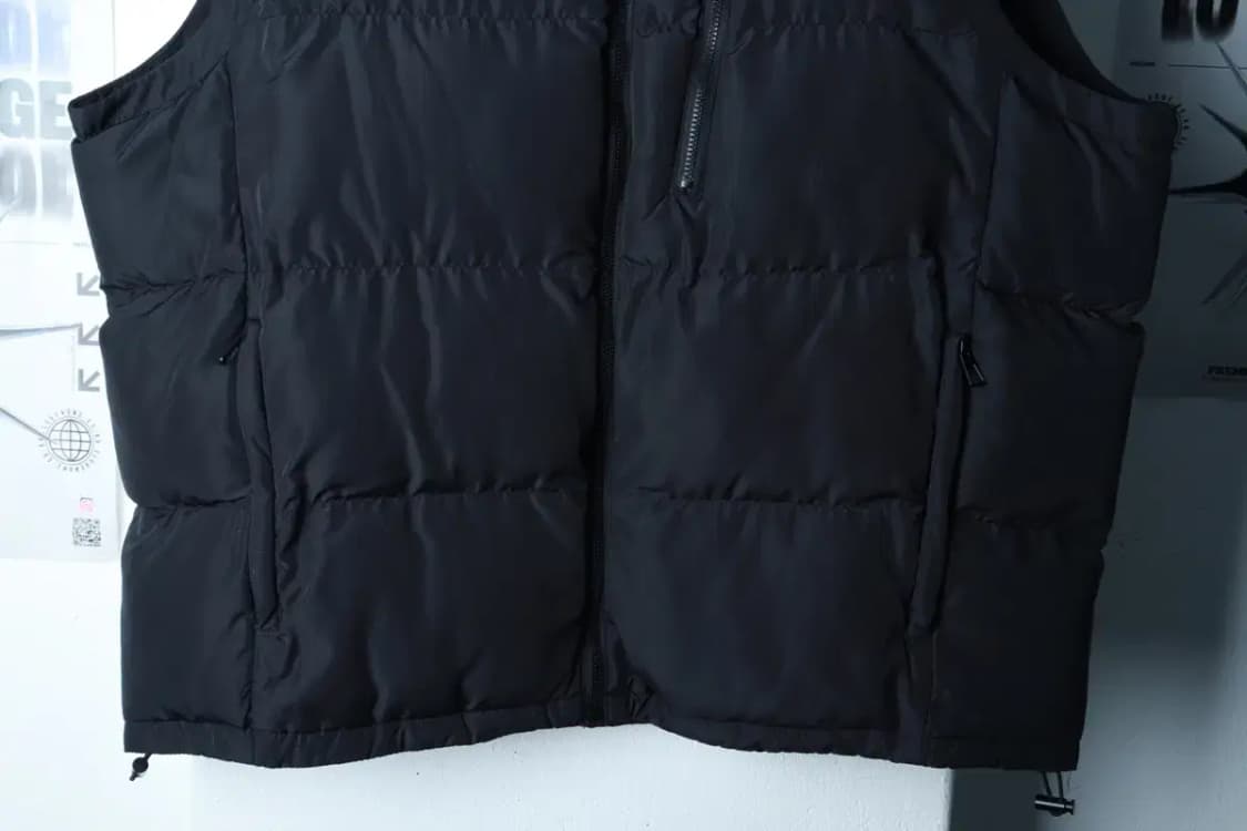 (L-XL) 자라 패딩 점퍼자켓 조끼 테크웨어 블랙-16B85 상품이미지4