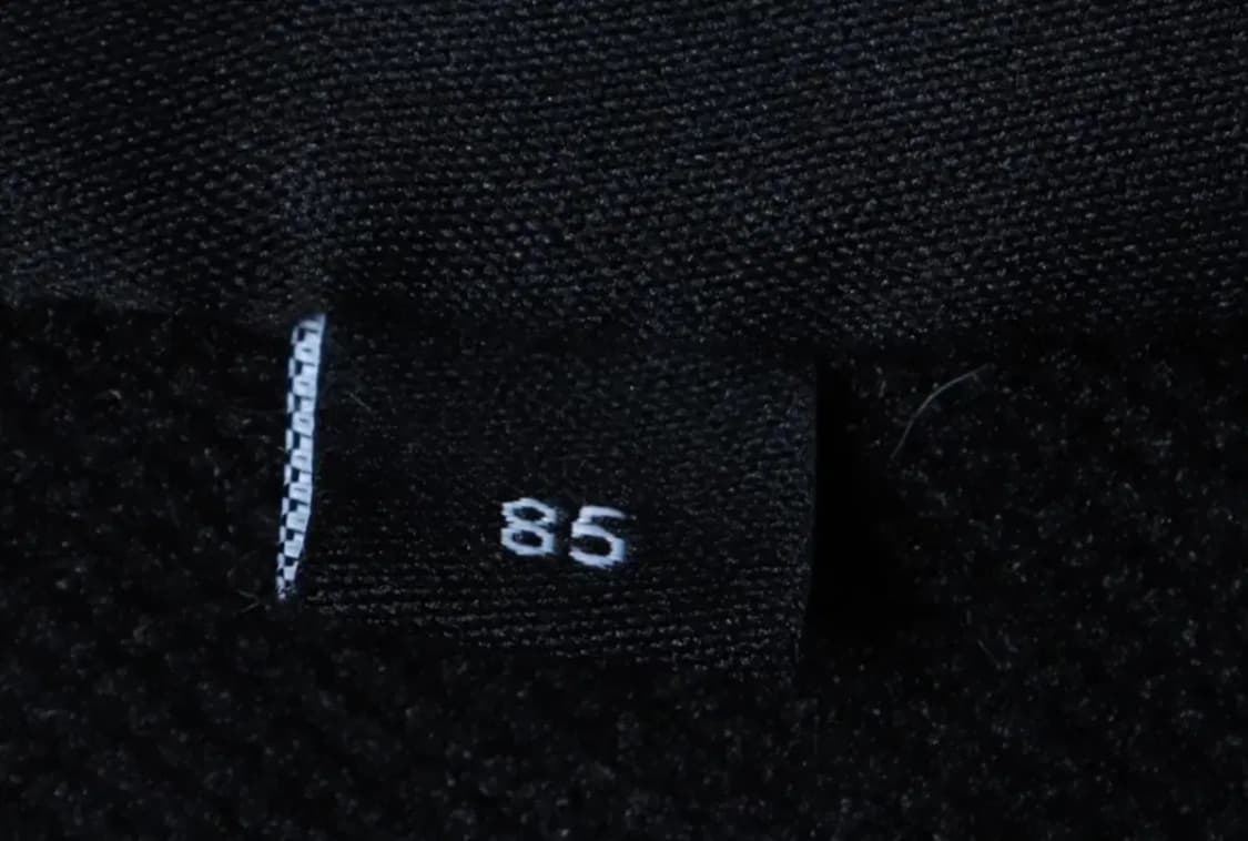 W(S) 에비수 맨투맨 티셔츠 브이넥 루즈핏 블랙-16B88 상품이미지7