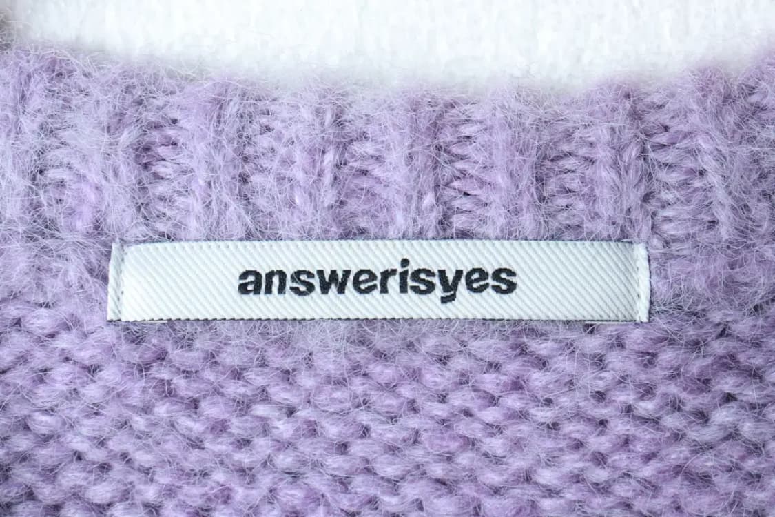 W(F) 앤써이즈예스 니트 모헤어 퍼플 키치-16B8C 상품이미지5