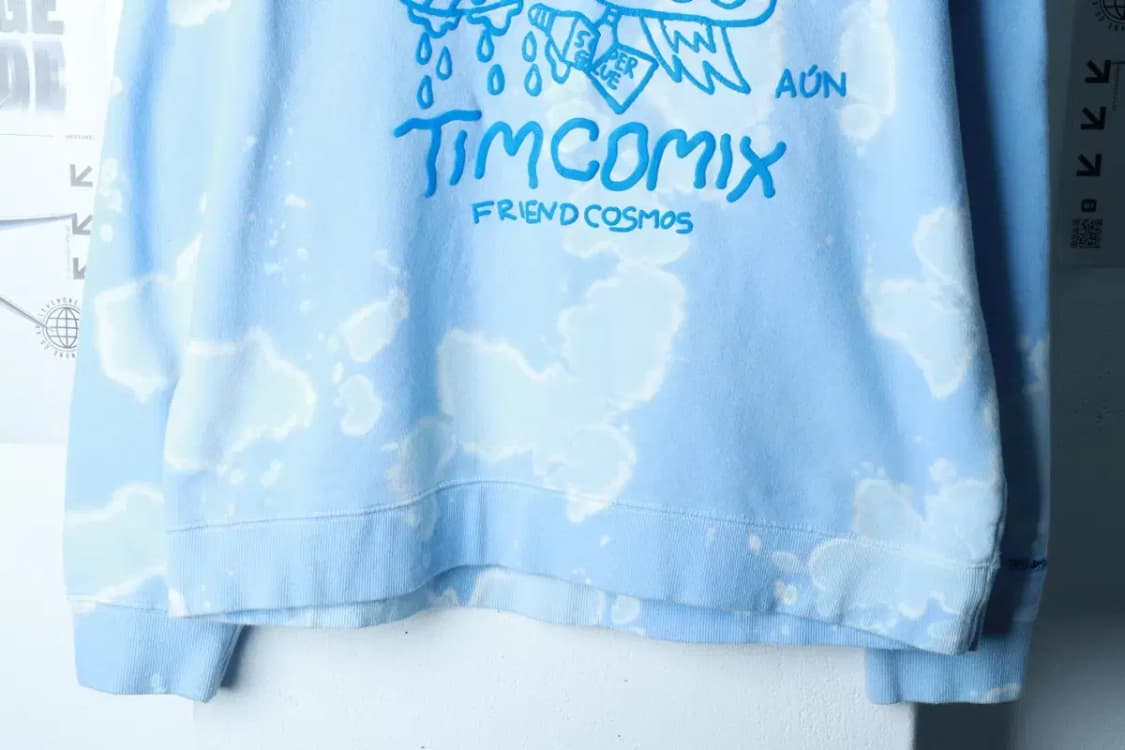 (L-XL) 팀코믹스 맨투맨 티셔츠 발포나염 타이다이 스트릿-16ADC 상품이미지4