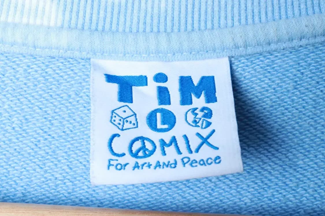 (L-XL) 팀코믹스 맨투맨 티셔츠 발포나염 타이다이 스트릿-16ADC 상품이미지6