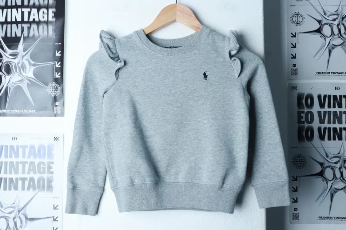 W(S) 폴로 랄프로렌 맨투맨 티셔츠 아동 키즈 기모 포니-16ADE 상품이미지2