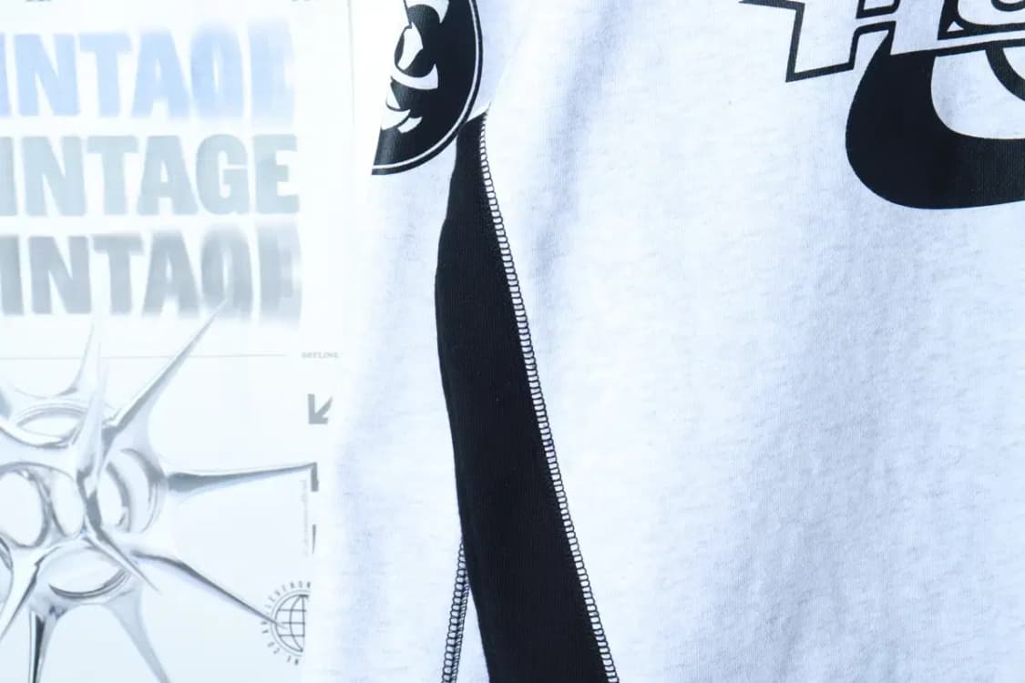 (M-L) 리트리버클럽 맨투맨 티셔츠 멜란지 블록코어 올드스쿨-16ADF 상품이미지6