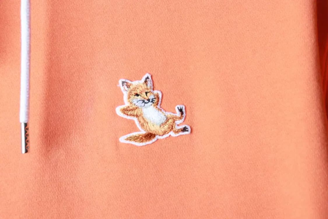 (XS-S) 메종키츠네 후드티셔츠 칠랙스 폭스 오렌지-16AE3 상품이미지5