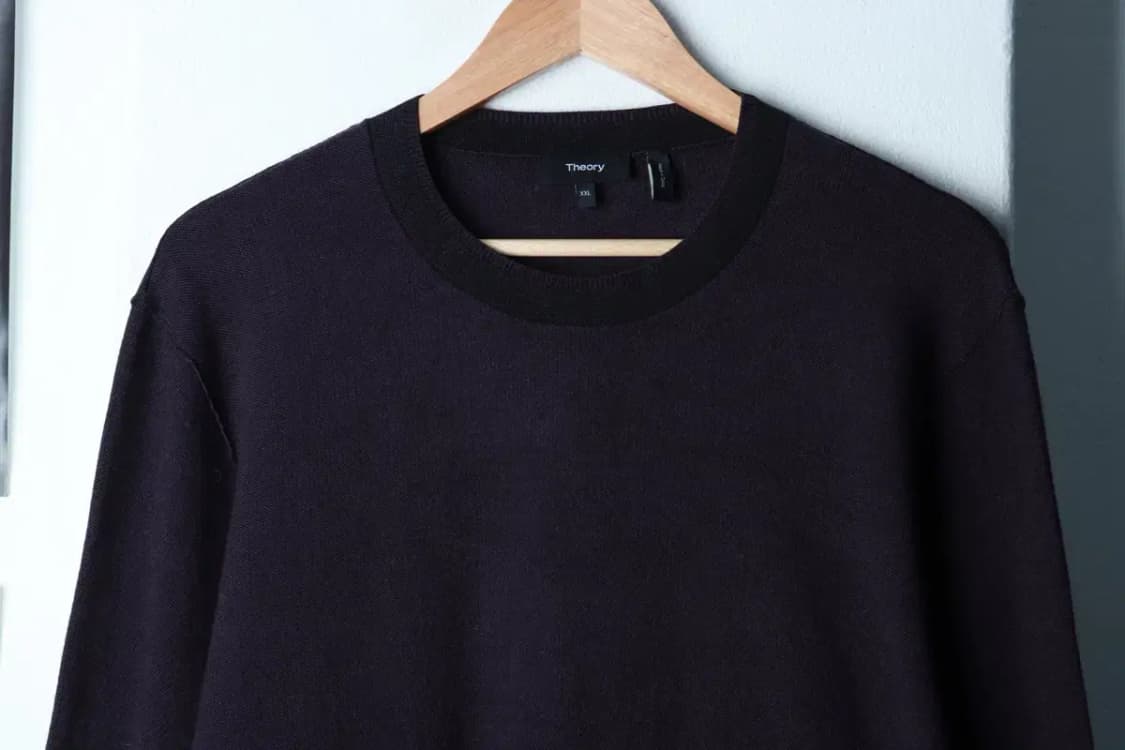 (2XL) 띠어리 니트 빅사이즈 비스코스 퍼플 리갈-16AE5 상품이미지3