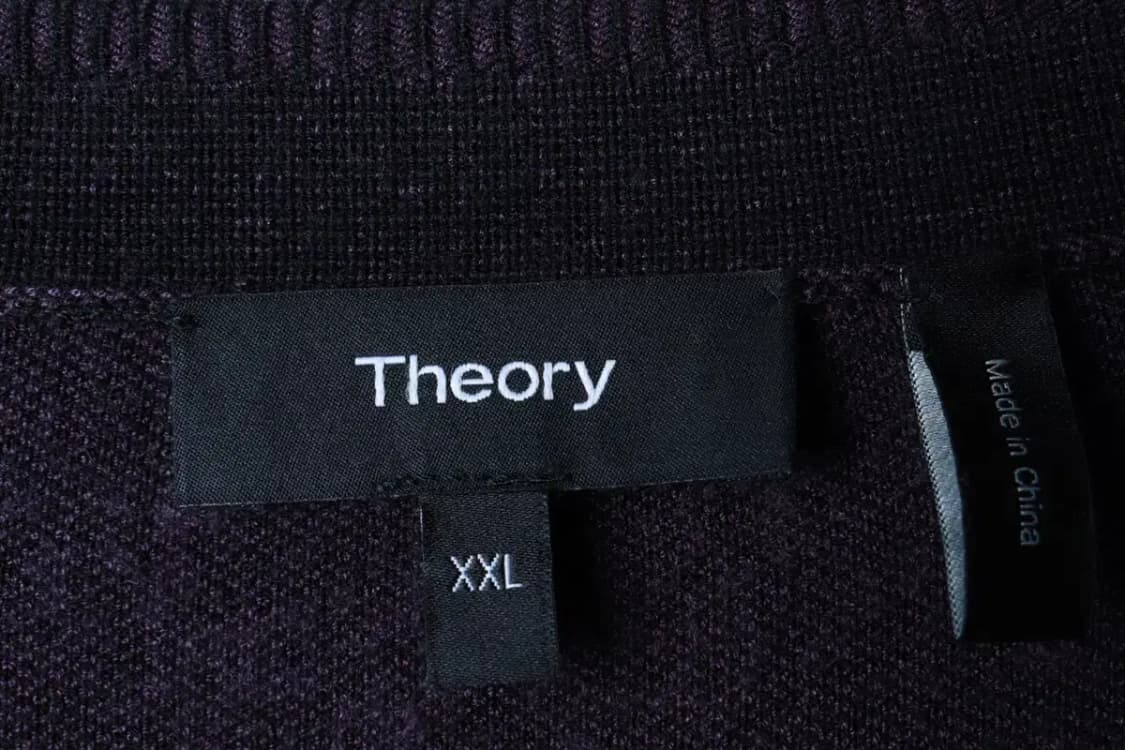 (2XL) 띠어리 니트 빅사이즈 비스코스 퍼플 리갈-16AE5 상품이미지5