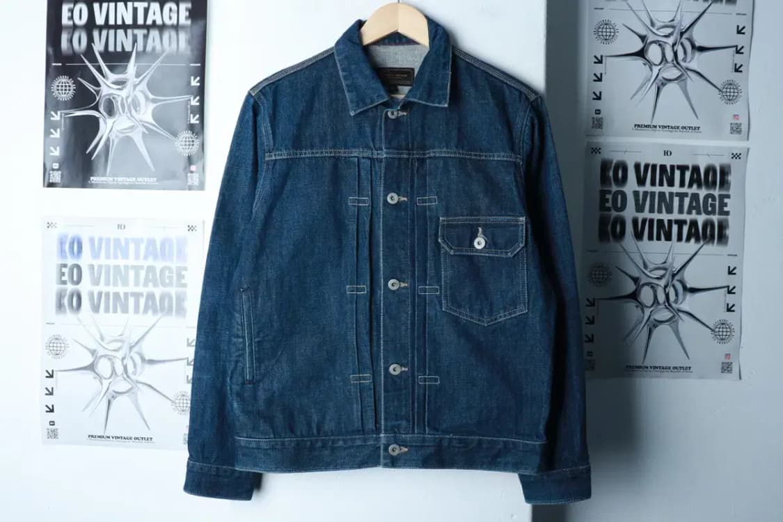 (L-XL) 유니폼브릿지 집업 바람막이 점퍼자켓 데님 트러커-16AE8 상품이미지2