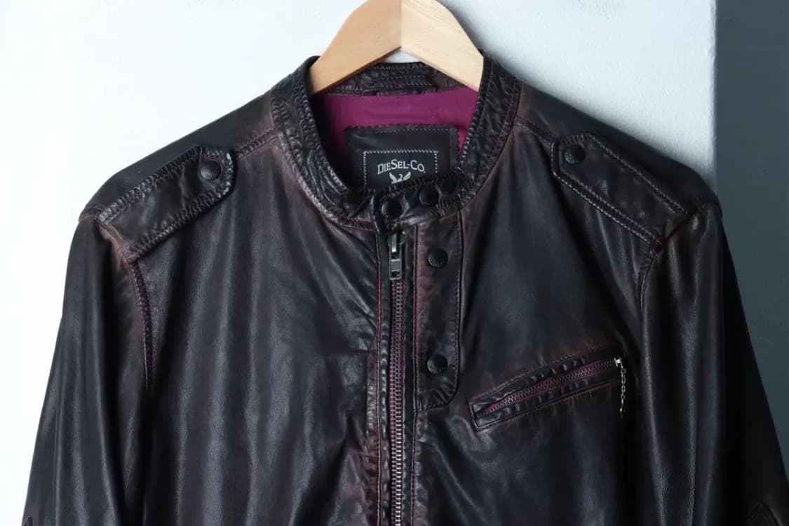 (L-XL) 디젤 집업 바람막이 점퍼자켓 피그먼트 워시드-16AF2 상품이미지3