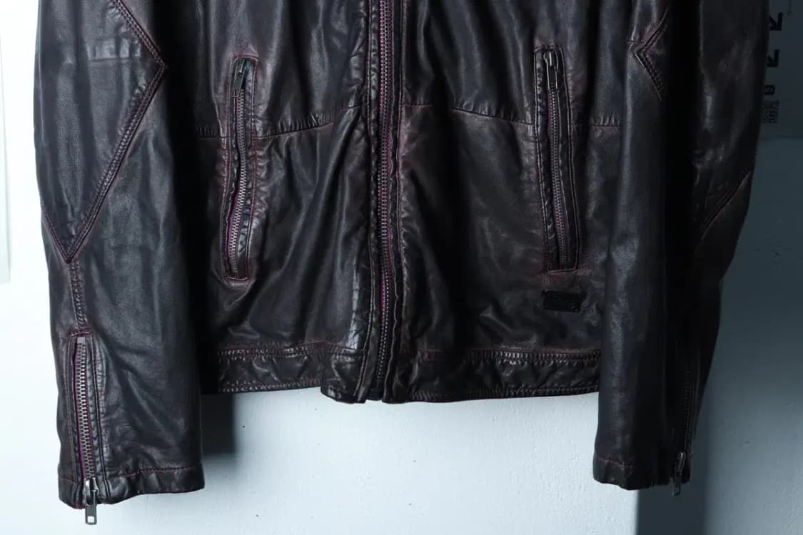 (L-XL) 디젤 집업 바람막이 점퍼자켓 피그먼트 워시드-16AF2 상품이미지4