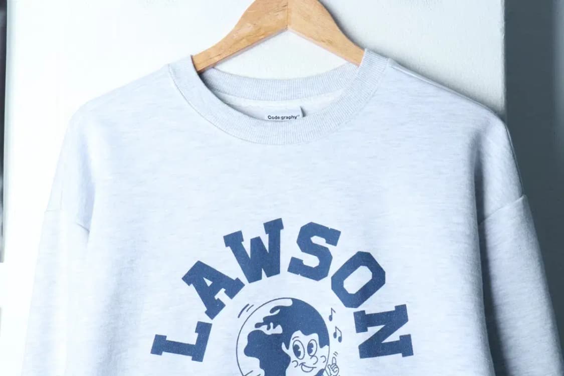 (M-L) 코드그라피 맨투맨 티셔츠 빅로고 멜란지 올드스쿨-16AFD 상품이미지3