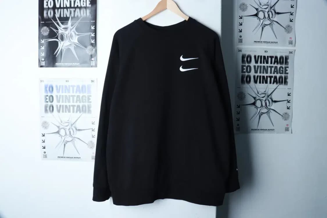 (2XL) 나이키 맨투맨 티셔츠 빅사이즈 더블스우시 올드스쿨-16AFE 상품이미지2