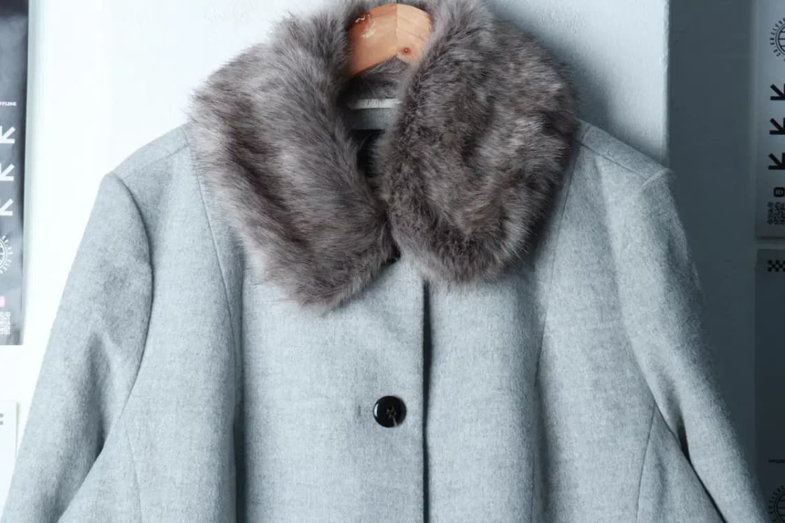 W(L) 탈보츠 코트자켓 그레이 퍼 울-16C88 상품이미지3