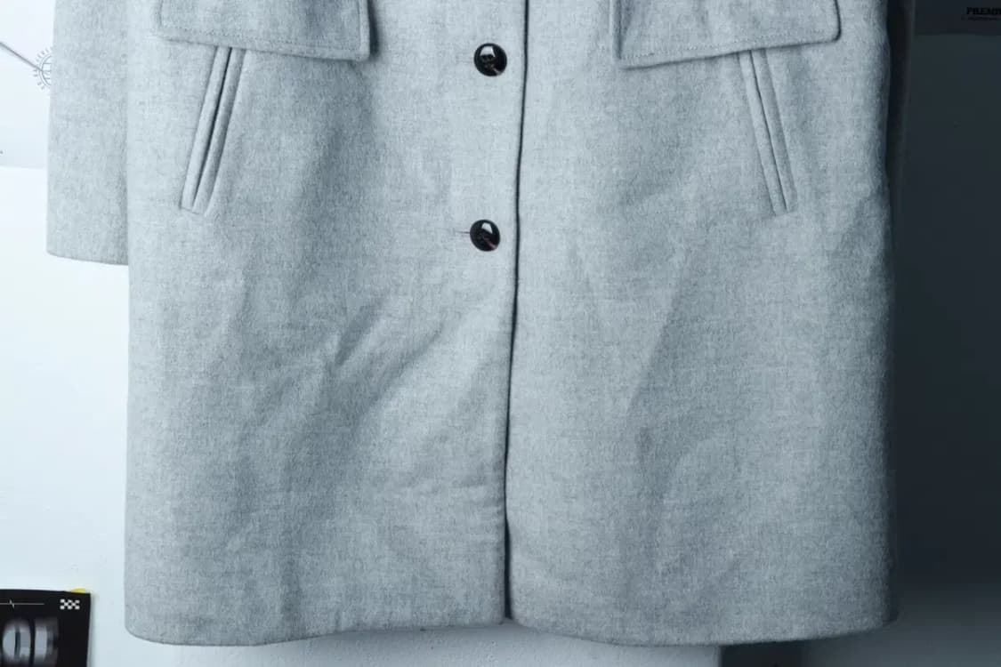 W(L) 탈보츠 코트자켓 그레이 퍼 울-16C88 상품이미지4