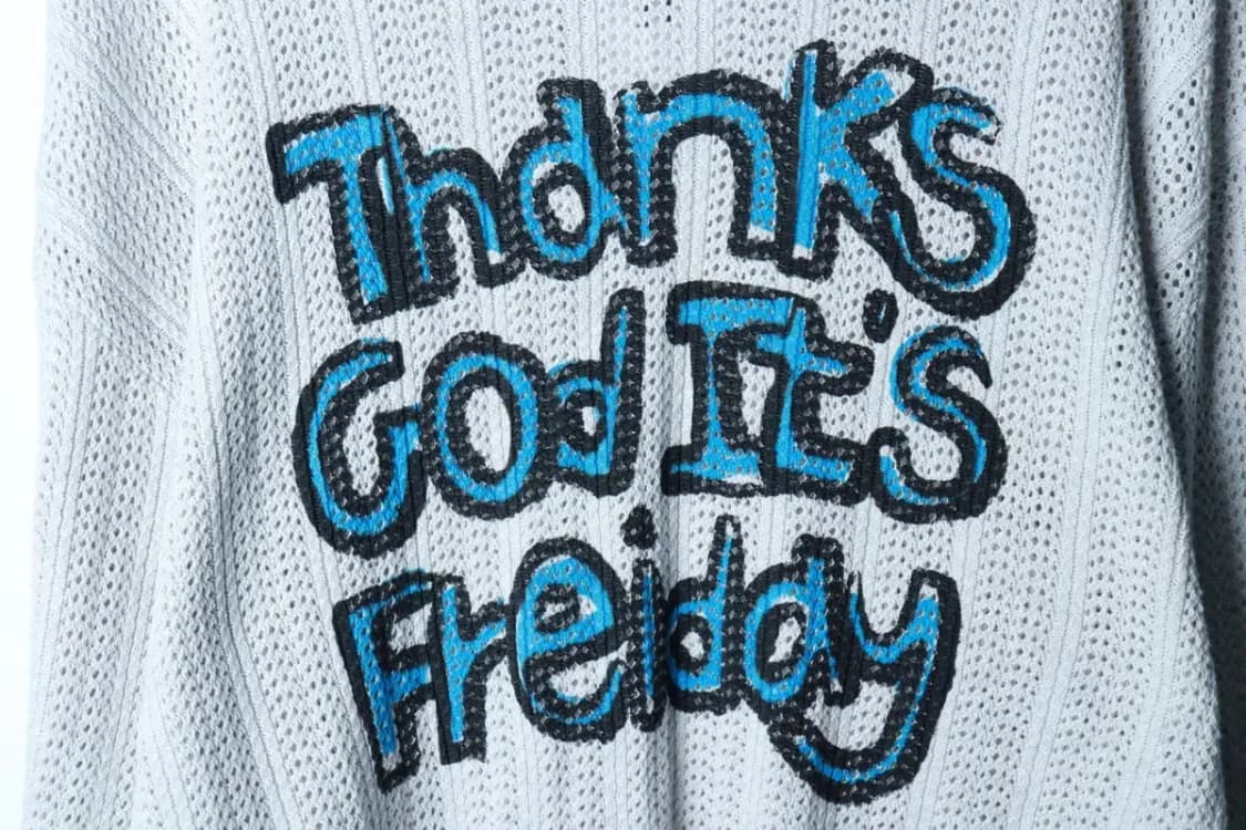 (L-XL) 프레이 니트 빅로고 화이트 스트릿 연예인 다수착용-16C8C 상품이미지5