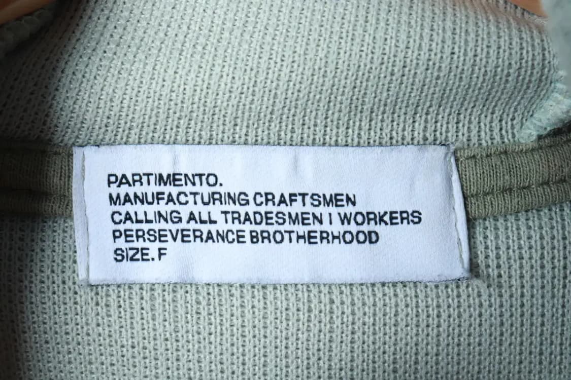 W(F) 파르티멘토 후드티셔츠 니트 크롭 그린-16C8E 상품이미지5