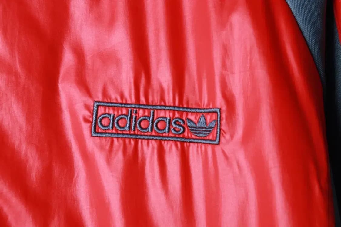 (XL) 아디다스 집업 바람막이 점퍼자켓 00년대 져지 레드-16C91 상품이미지5