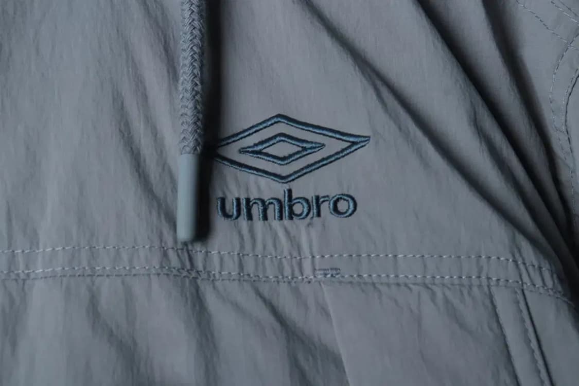 (S-M) 엄브로 패딩 점퍼자켓 구스다운 그레이 롱 올드스쿨-16C94 상품이미지5