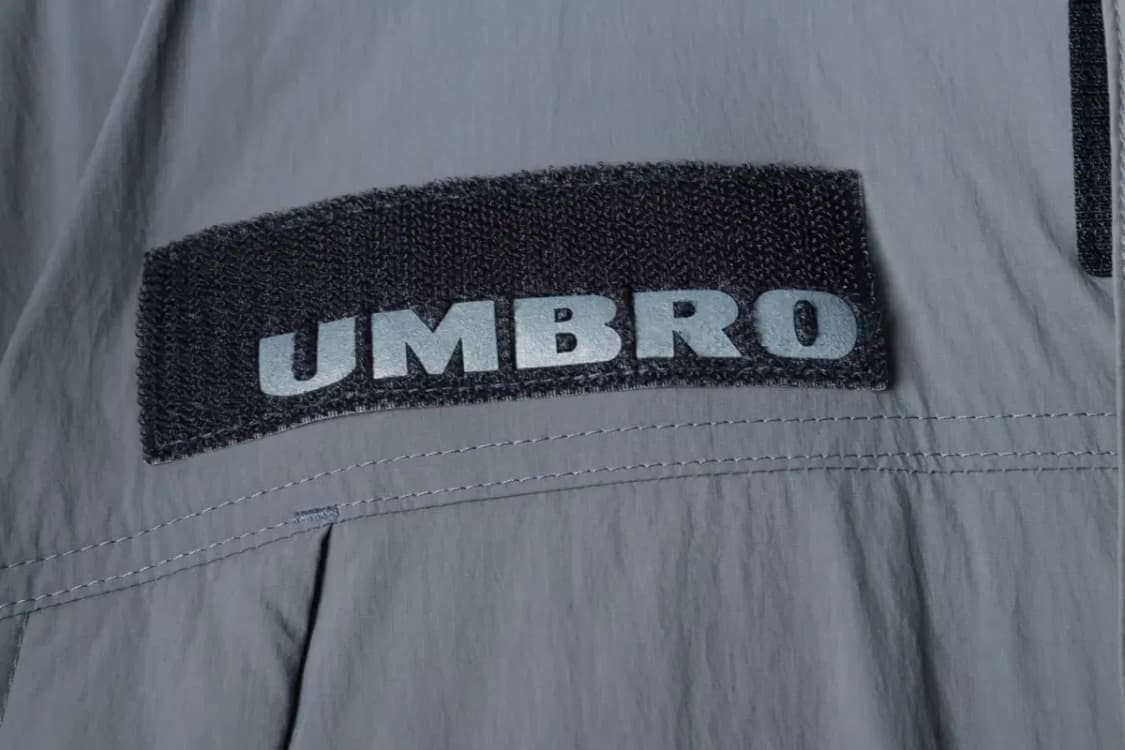 (S-M) 엄브로 패딩 점퍼자켓 구스다운 그레이 롱 올드스쿨-16C94 상품이미지6