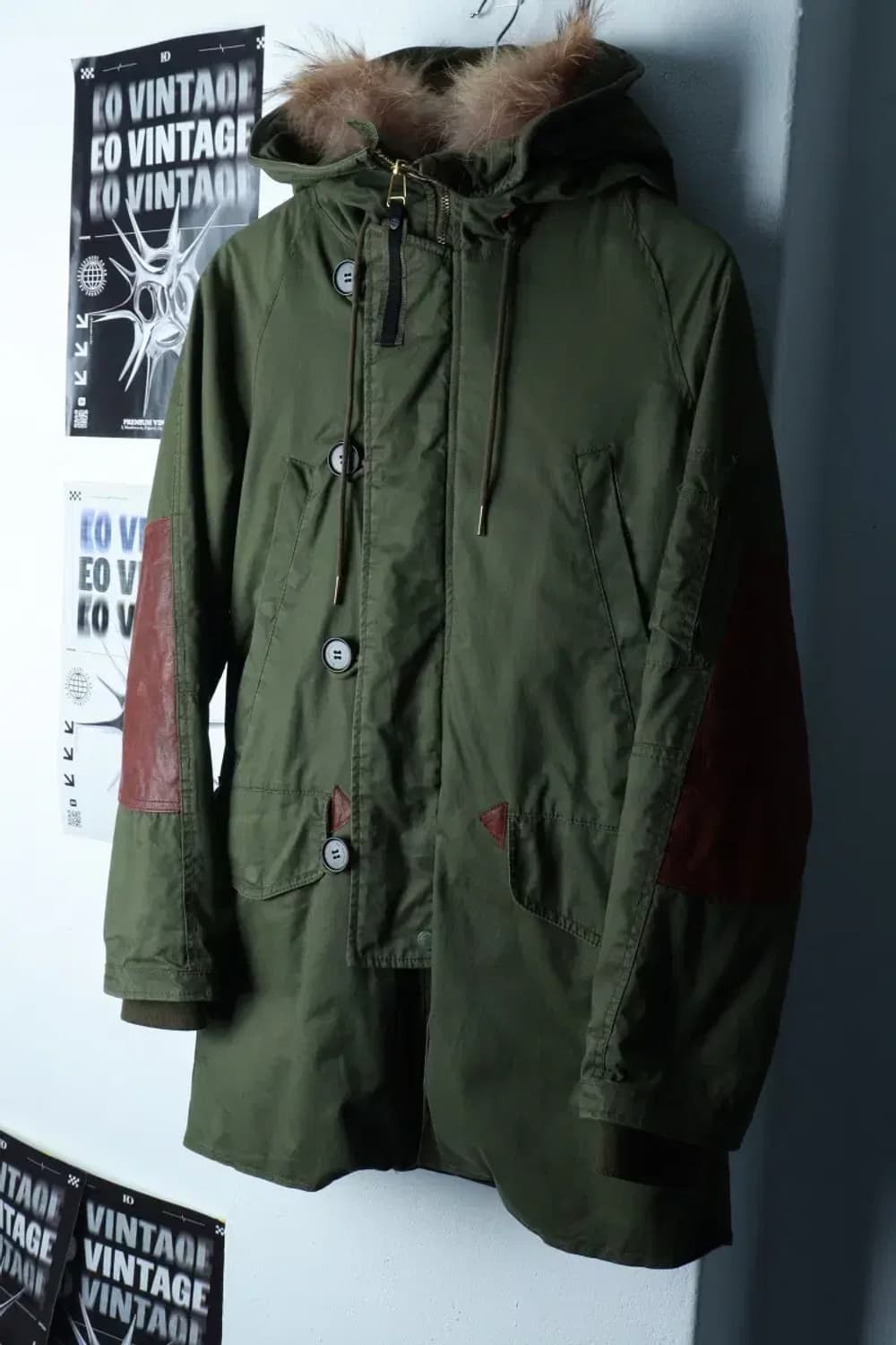 (S-M) 카이아크만 집업 바람막이 점퍼자켓 풀내피 야상-16C96 상품이미지1