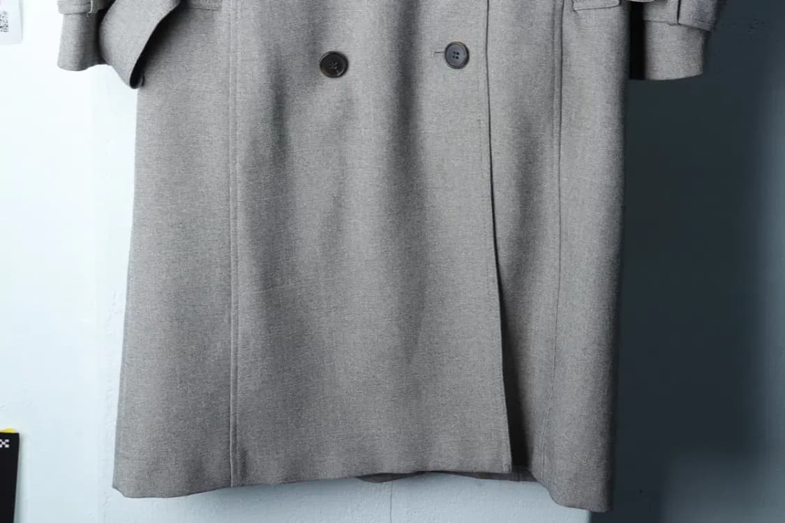 W(S-M) 라인 코트자켓 더블 체크 그레이-16C98 상품이미지4