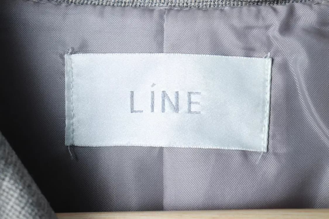 W(S-M) 라인 코트자켓 더블 체크 그레이-16C98 상품이미지5