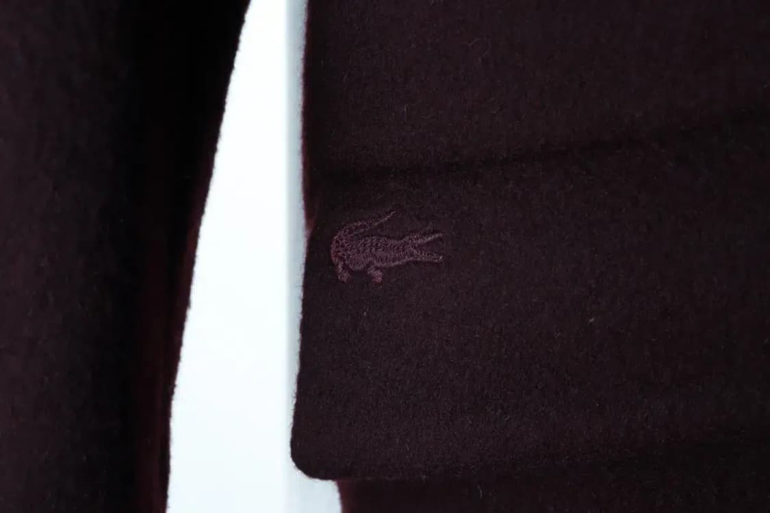 W(L-XL) 라코스테 코트자켓 캐시미어 후드 딥퍼플-16C9A 상품이미지5