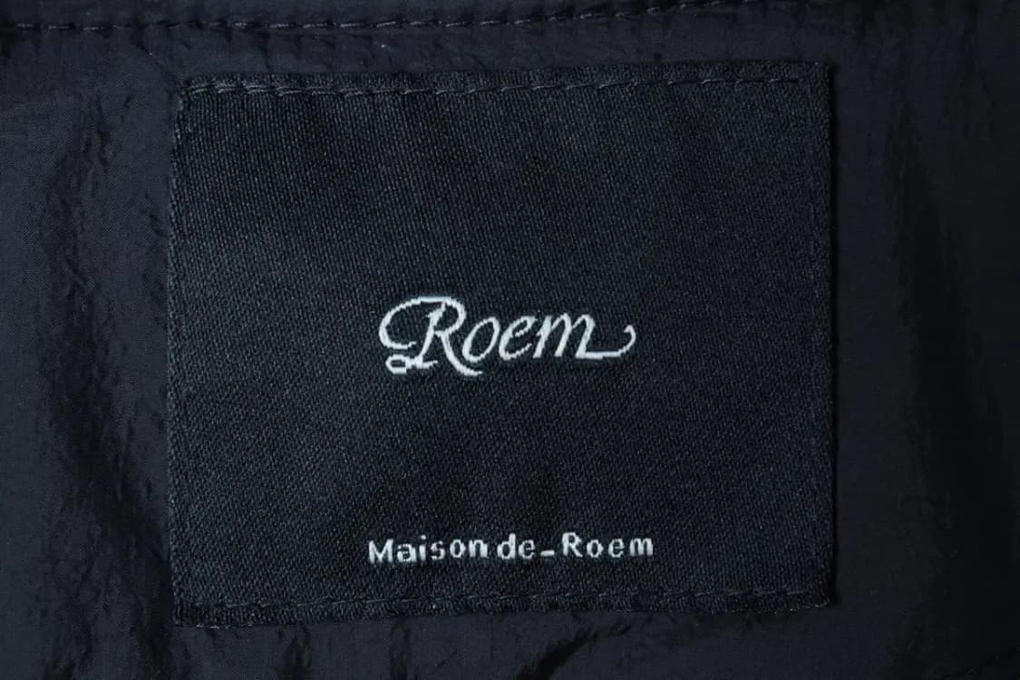 W(S-M) 로엠 패딩 점퍼자켓 트위드 퀄팅 덕다운 블랙 누빔-16CA6 상품이미지6