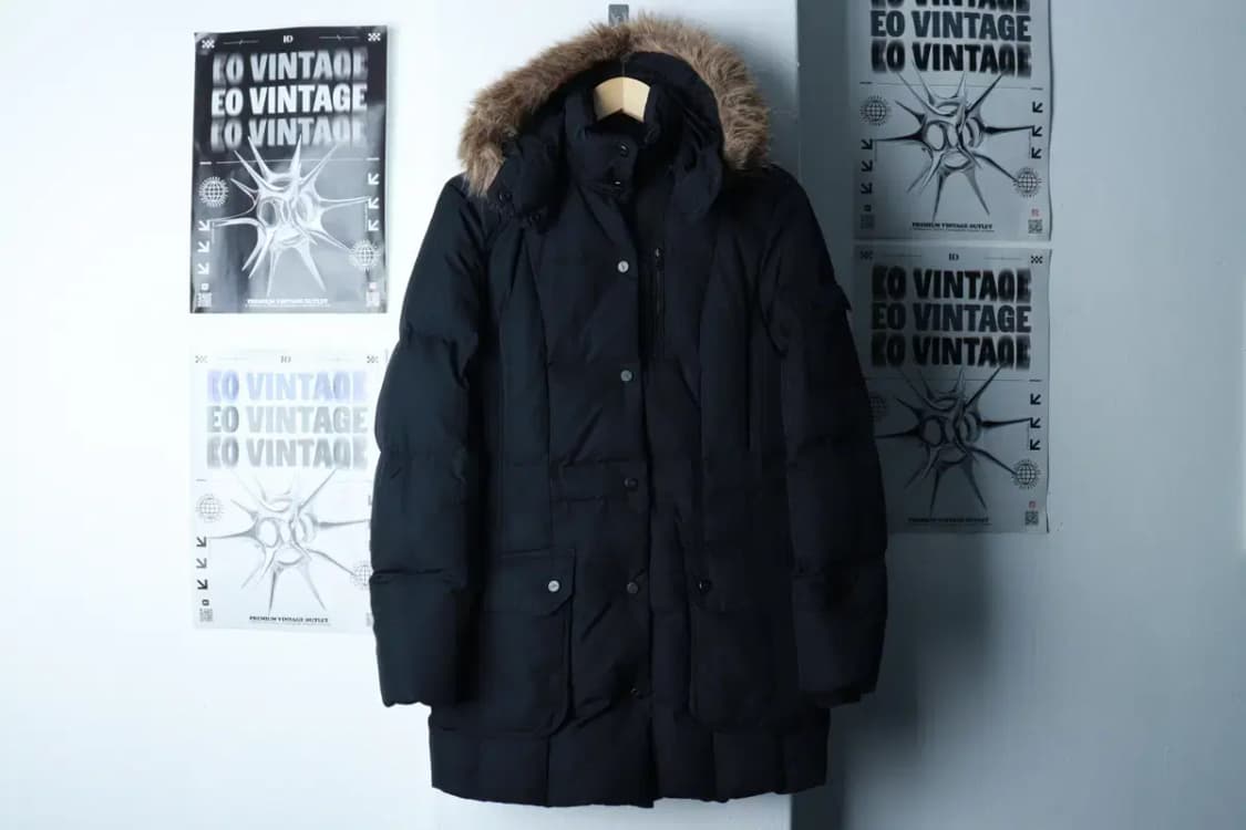 W(XS-S) 폴로 랄프로렌 패딩 점퍼자켓 덕다운 블랙 롱 퍼-16CA7 상품이미지2