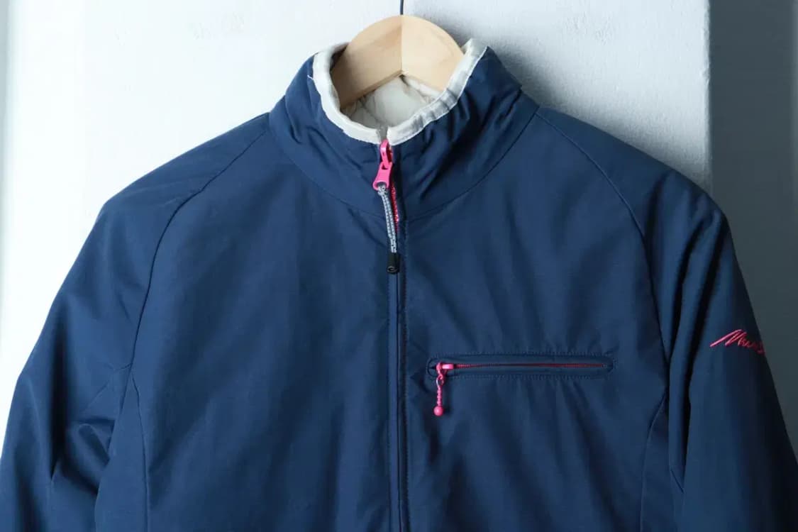 W(F) 미스식스티 패딩 점퍼자켓 리버시블 네이비 올드스쿨-16CA9 상품이미지3