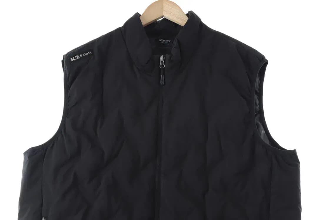 (2XL) K2 케이투 패딩 점퍼자켓 조끼 에어프로쉘 블랙-16D28 상품이미지3