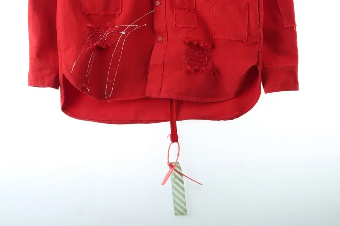 (L-2XL) 오프화이트 집업 바람막이 점퍼자켓 분더샵 데님-16D2A 상품이미지8