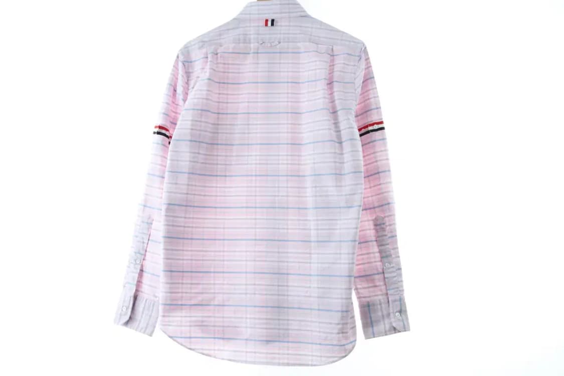 (L) 톰브라운 셔츠 남방 스트라이프 암밴드 연핑-16D2E 상품이미지10