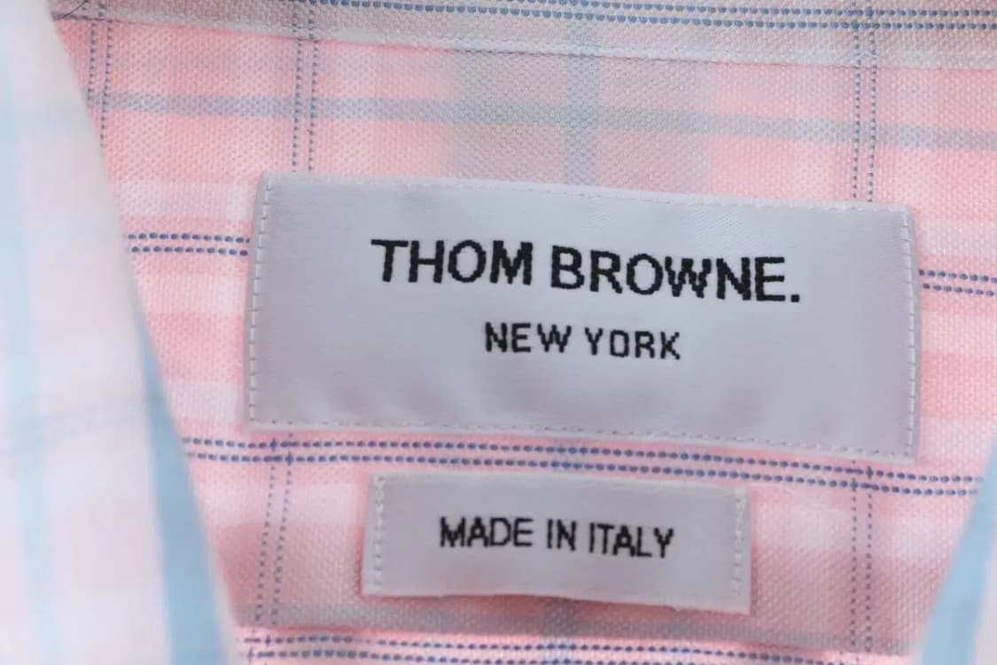 (L) 톰브라운 셔츠 남방 스트라이프 암밴드 연핑-16D2E 상품이미지8