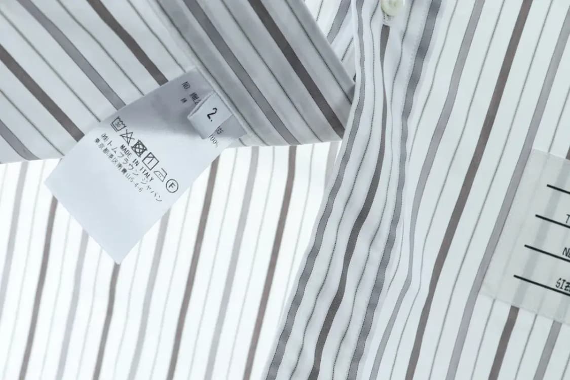 (L) 톰브라운 셔츠 남방 스트라이프 놈코어 노멀-16D2F 상품이미지6