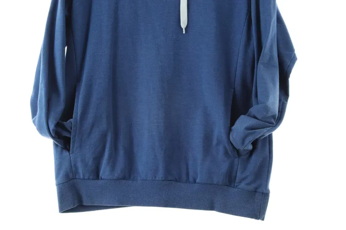 (L-XL) 아디다스 후드티셔츠 사용감 블루 올드스쿨-16D32 상품이미지4