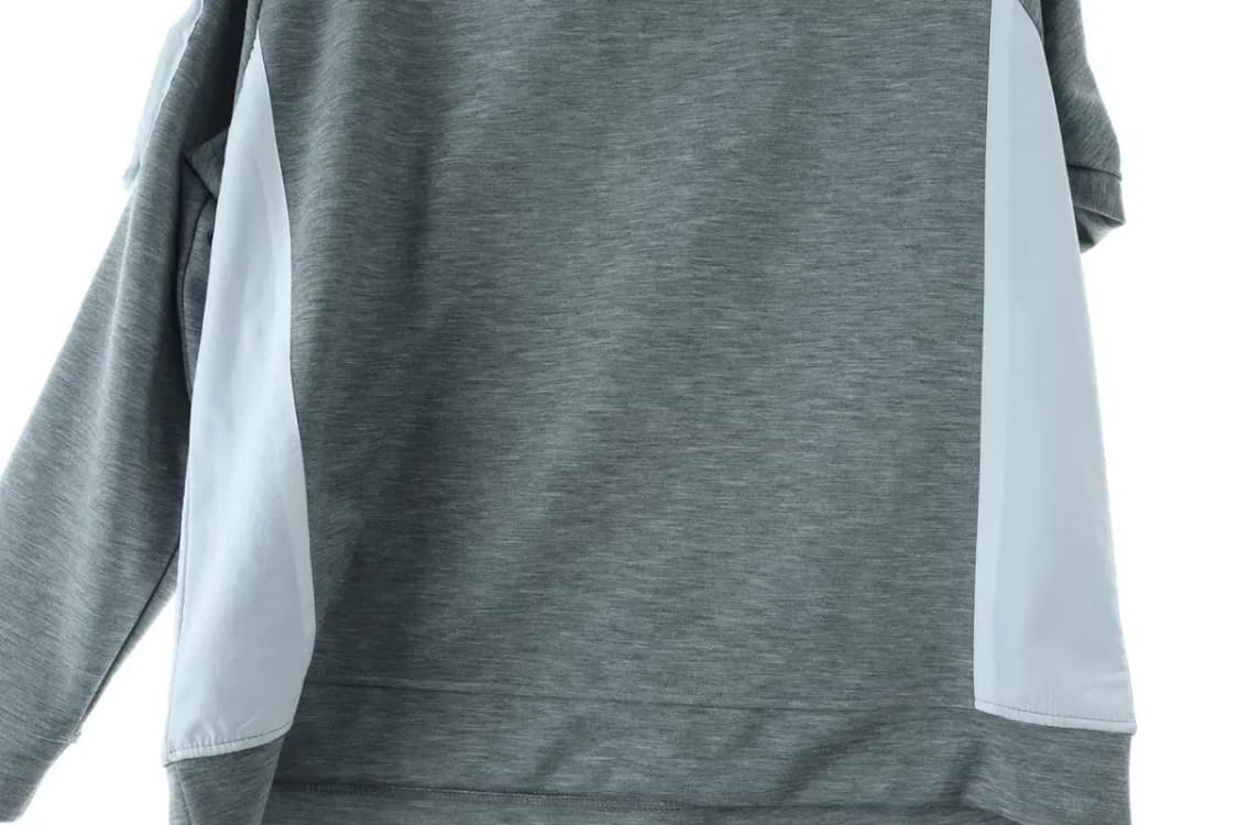 W(F) 지프 후드티셔츠 아노락 나일론 배색 그레이-16D34 상품이미지10