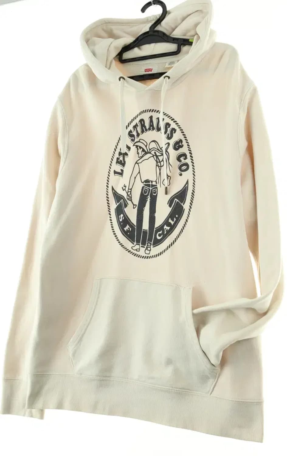 (L-2XL) 리바이스 후드티셔츠 희귀 매물 아이보리-16D35 상품이미지1