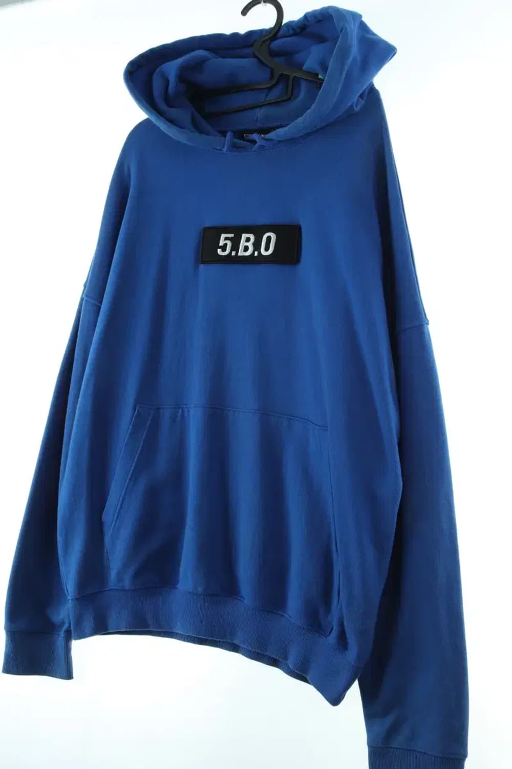 (L-2XL) 오아이오아이 후드티셔츠 박시 블루 로고-16D36 상품이미지1