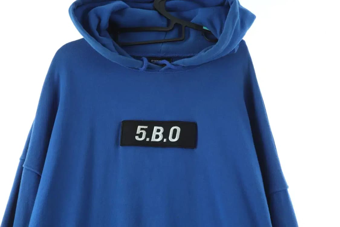 (L-2XL) 오아이오아이 후드티셔츠 박시 블루 로고-16D36 상품이미지3