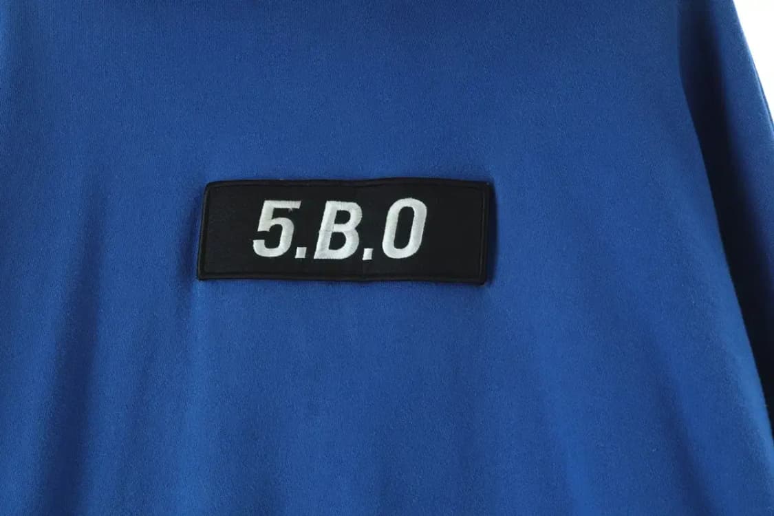 (L-2XL) 오아이오아이 후드티셔츠 박시 블루 로고-16D36 상품이미지5