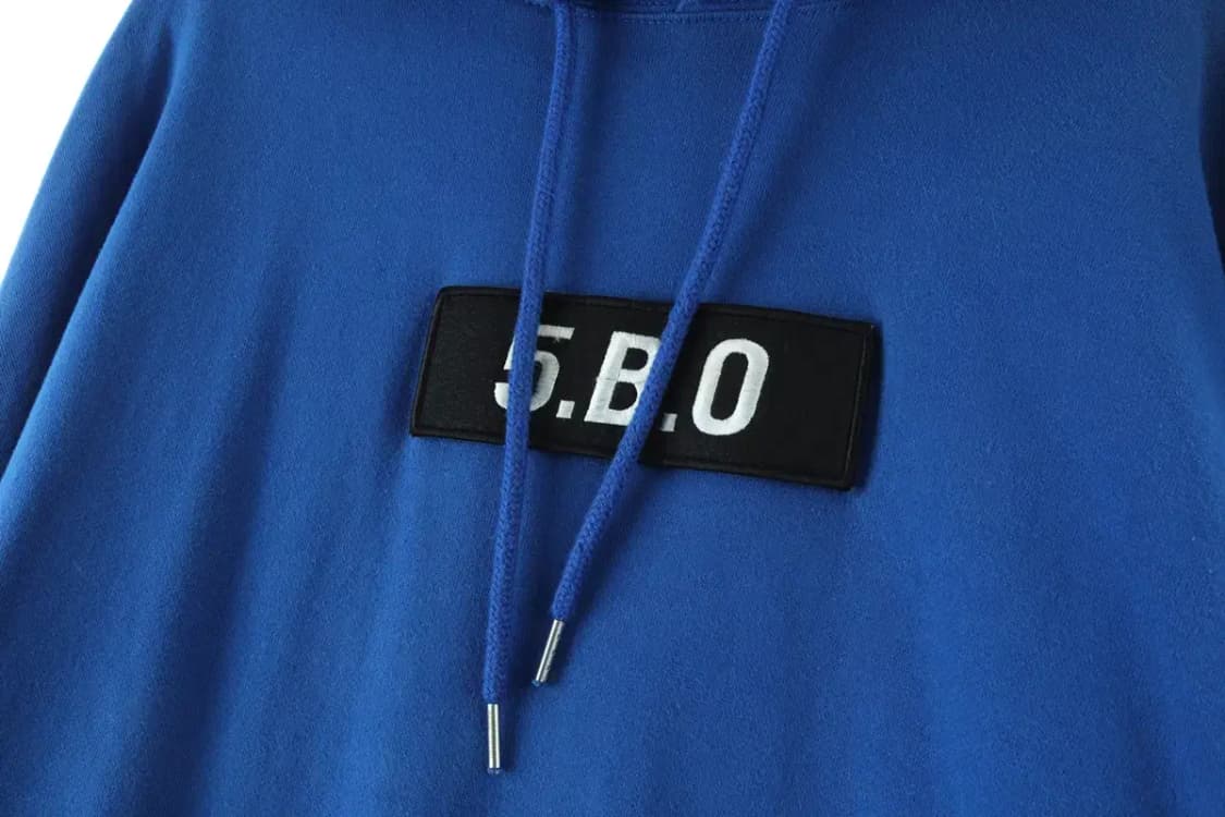 (L-2XL) 오아이오아이 후드티셔츠 박시 블루 로고-16D36 상품이미지7