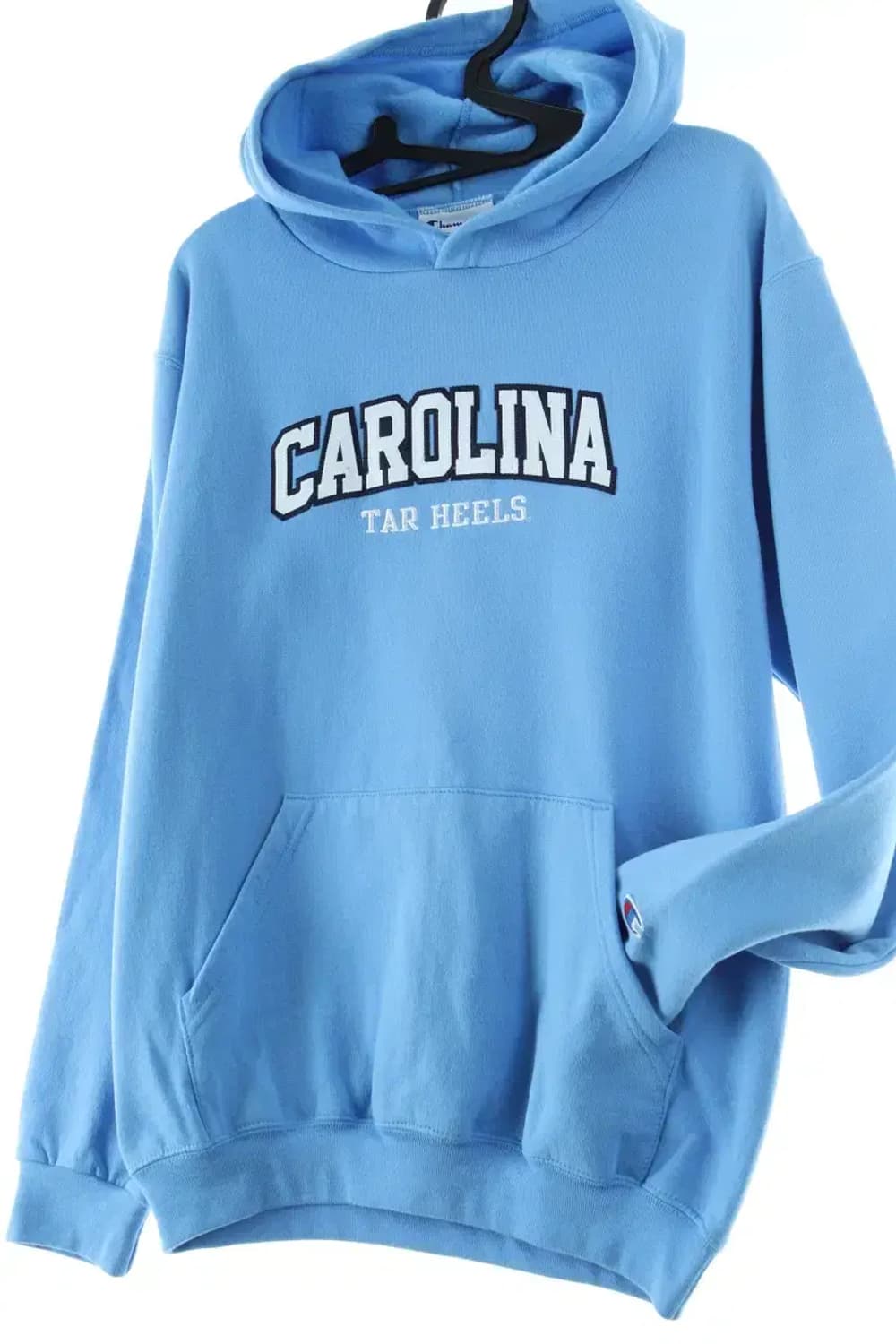 W(S) 챔피온 후드티셔츠 기모 하늘 따듯 희귀-16D37 상품이미지1