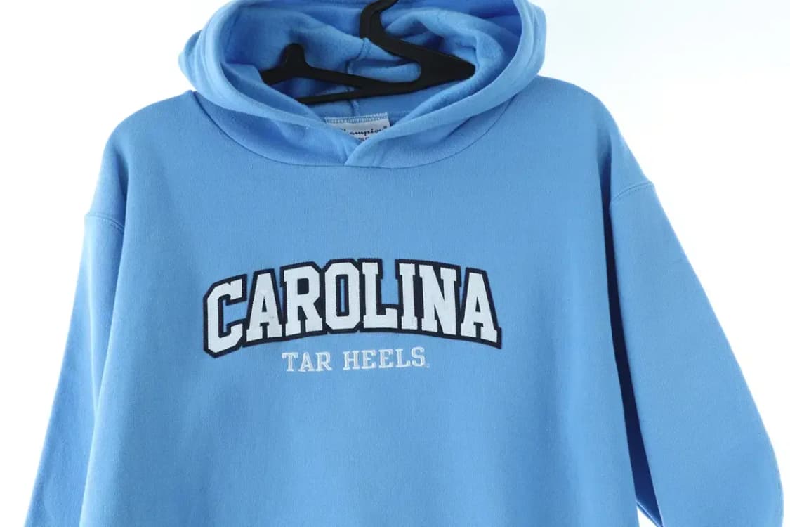 W(S) 챔피온 후드티셔츠 기모 하늘 따듯 희귀-16D37 상품이미지3