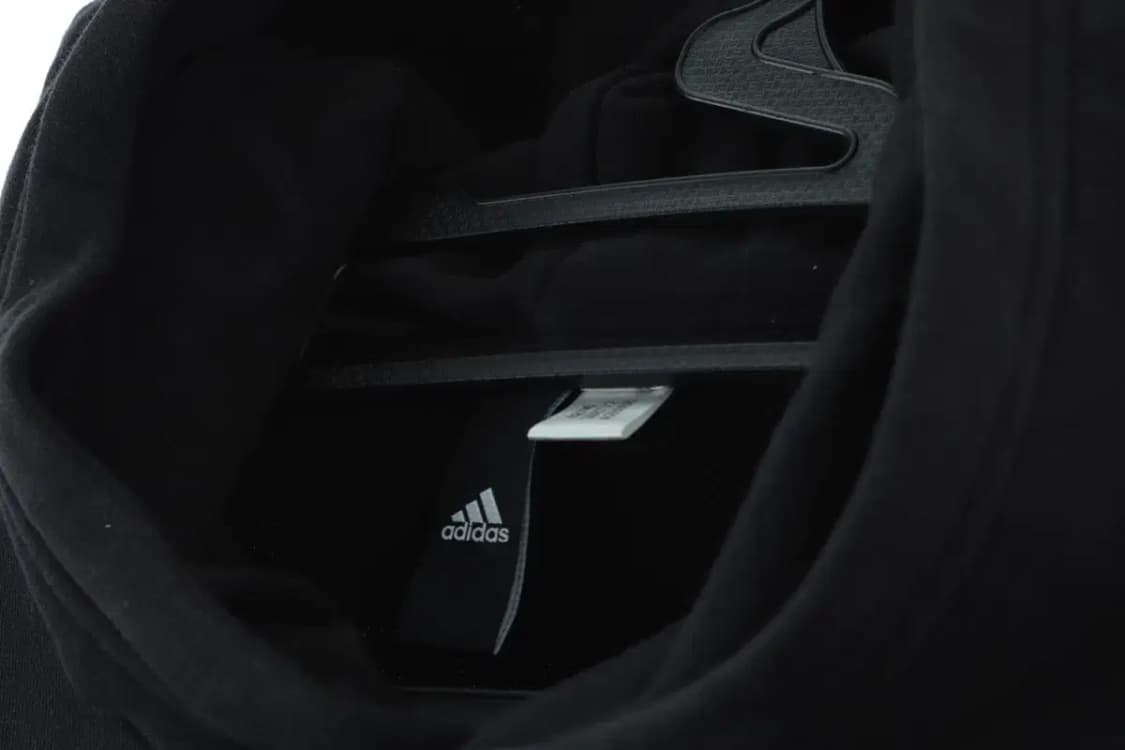 (M) 아디다스 후드티셔츠 빅로고 블랙 올드스쿨-16D3B 상품이미지5