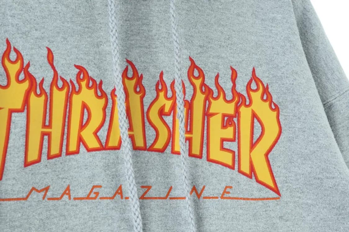 (S) 트레셔 후드티셔츠 사용감 그레이 올드스쿨-16D3D 상품이미지8