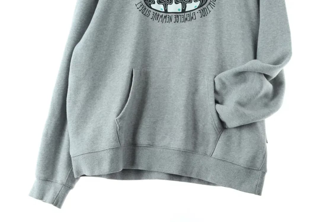 (L-2XL) 엠엠엘지 후드티셔츠 박시 기모 헤비 그레이-16D3F 상품이미지4